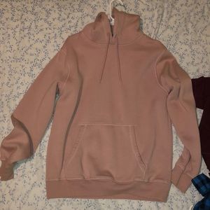 Pink hoodie